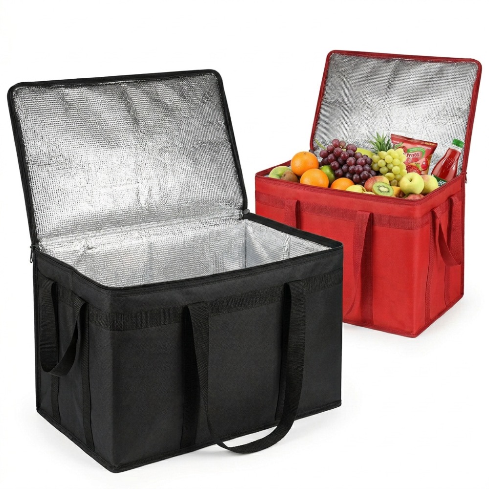 Food Pouch Reusable - Katlanabilir Yalıtımlı Termal Çanta Taşınabilir Gıda