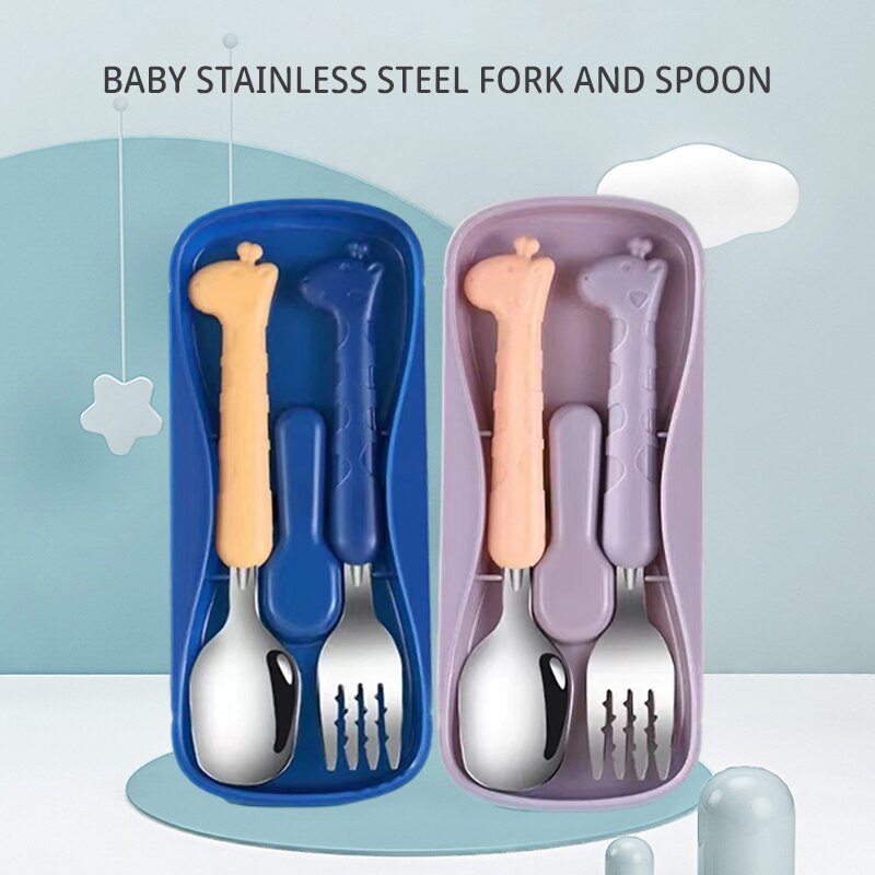 Baby Food Grater - 2PCSÇocuk Sofra Takımı 304 Gıda Sınıfı