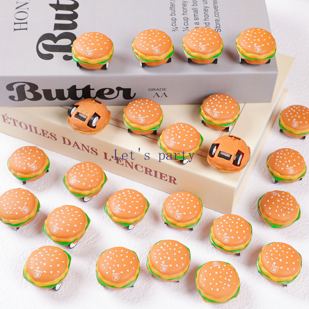 Baby Food Toy - 15 adet Mini sevimli 3D Burger