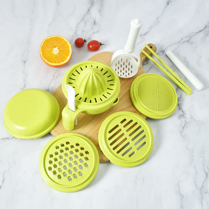 Baby Food Cooking Set - Bebek ek gıda taşlama kase bebek