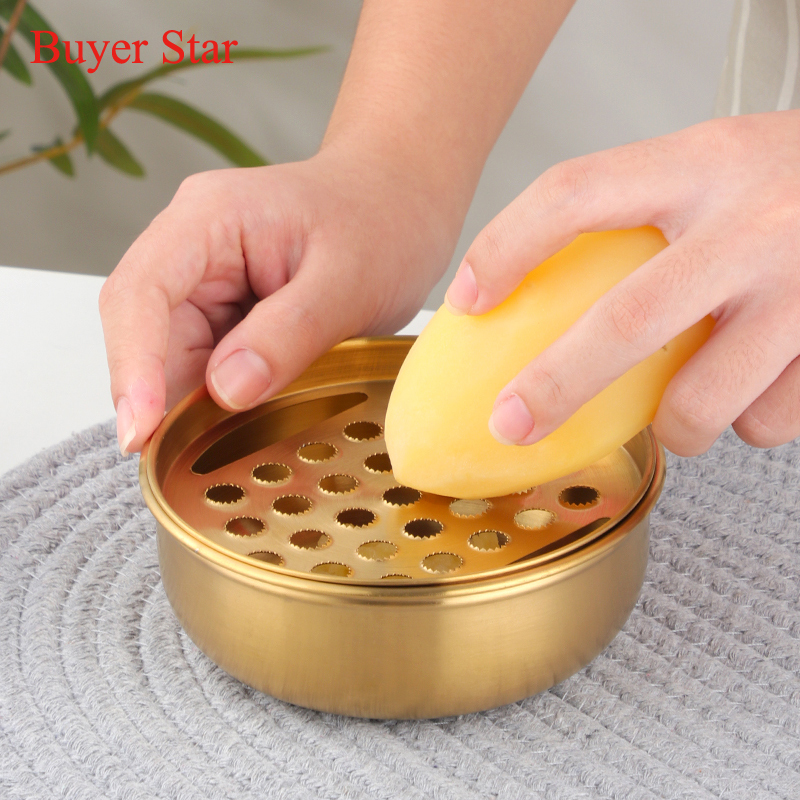 Baby Food Grinding Bowl - 1 adet paslanmaz çelik taşlama kabı