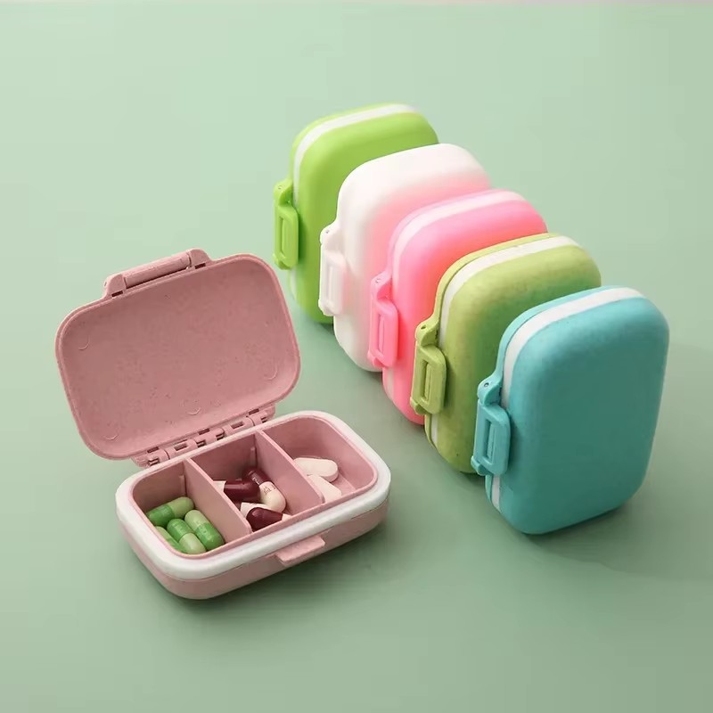 Formula Dispenser Portable - 1-6 adet Mini taşınabilir hap saklama