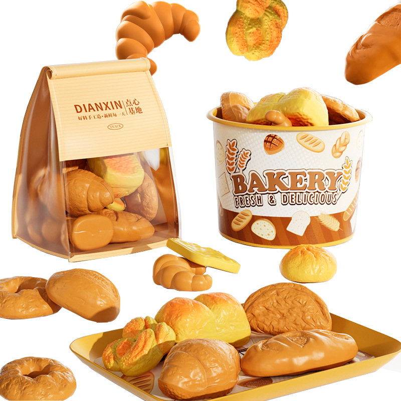 Baby Food Cooking Set - Oyuncak yiyecek seti Rol Yapma Oyunu