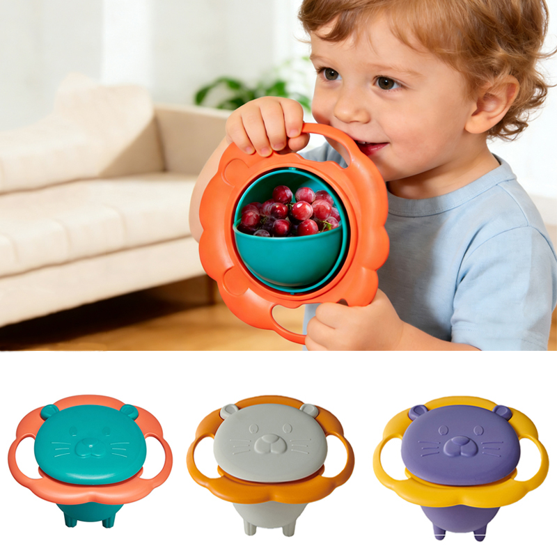 Baby Food Grinding Bowl - Bebek Gyro Kase Pratik Tasarım Çocuk