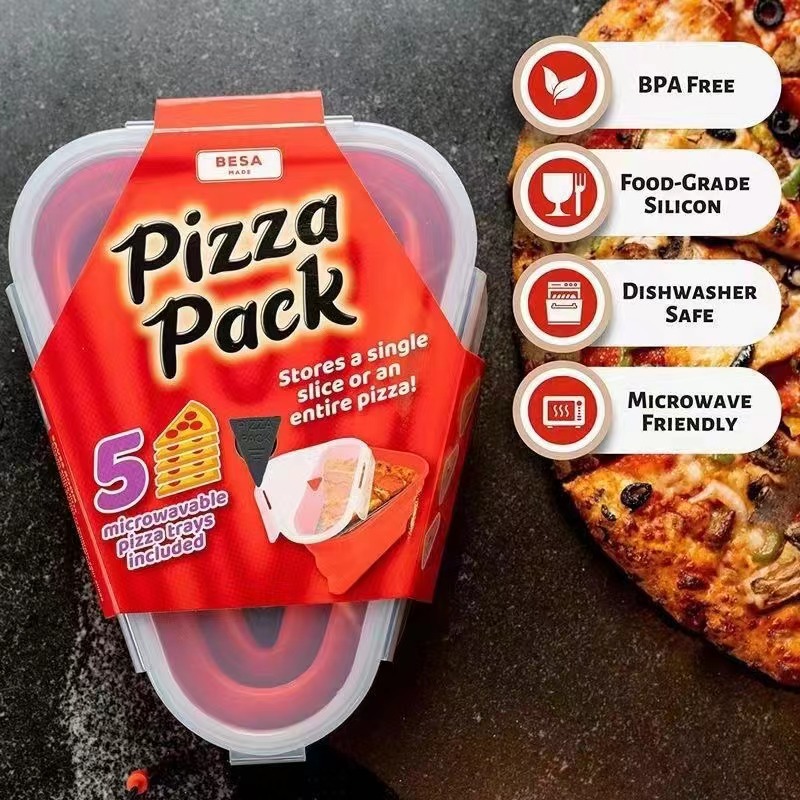 Baby Food Intake - Bebek Maması Sınıfı Silikon Katlanır Pizza