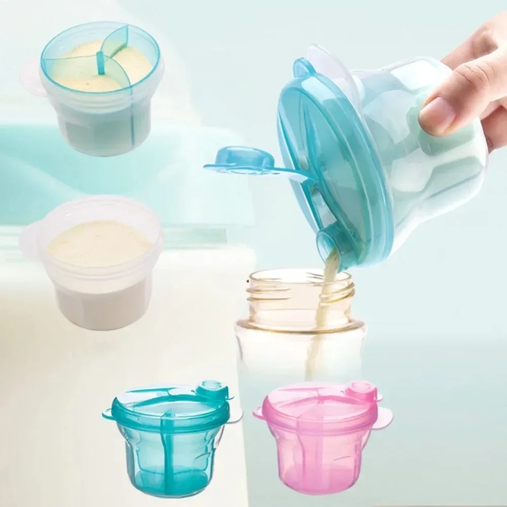 Baby Food Dispenser - Bebek Formülü için 3 ızgaralı Taşınabilir