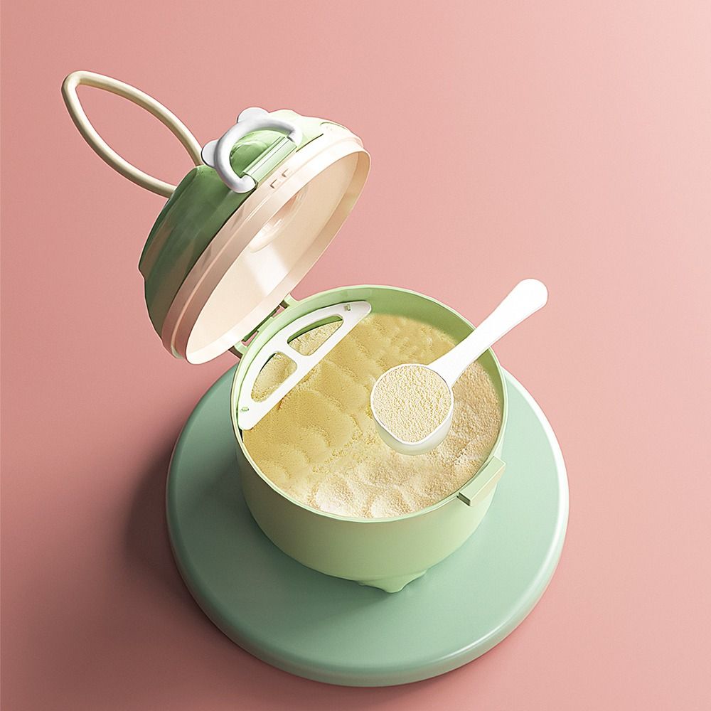 Baby Food Essentials - Karikatür Desenli Mama Saklama Kabı, Bebek