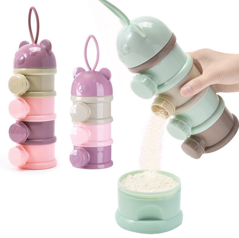 Baby Food Dispenser - Depolama Üç/Dört Katmanlı Taşınabilir Gıda Kabı