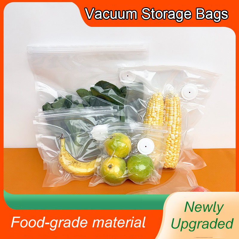 Food Pouch Reusable - Yeni Yeniden Kullanılabilir Hava Vakumlu Saklama