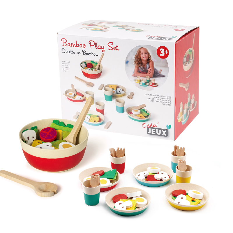 Baby Food Cooking Set - Anne Bahçe Simüle Mutfak Oyuncaklar Ahşap