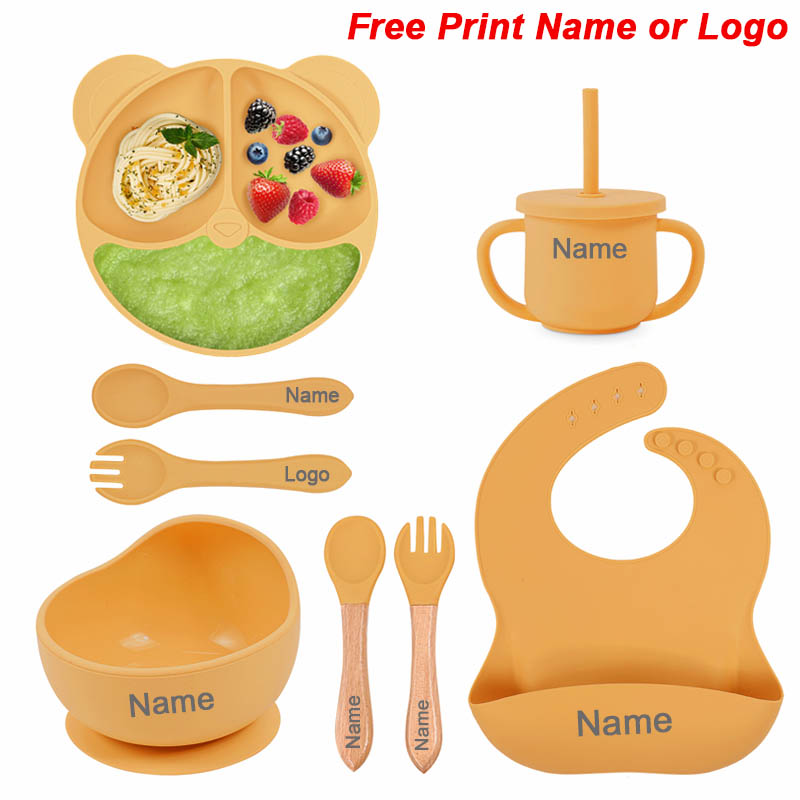 Baby Food Kit - Besleme Seti Silikon Bebek Enayi Kase
