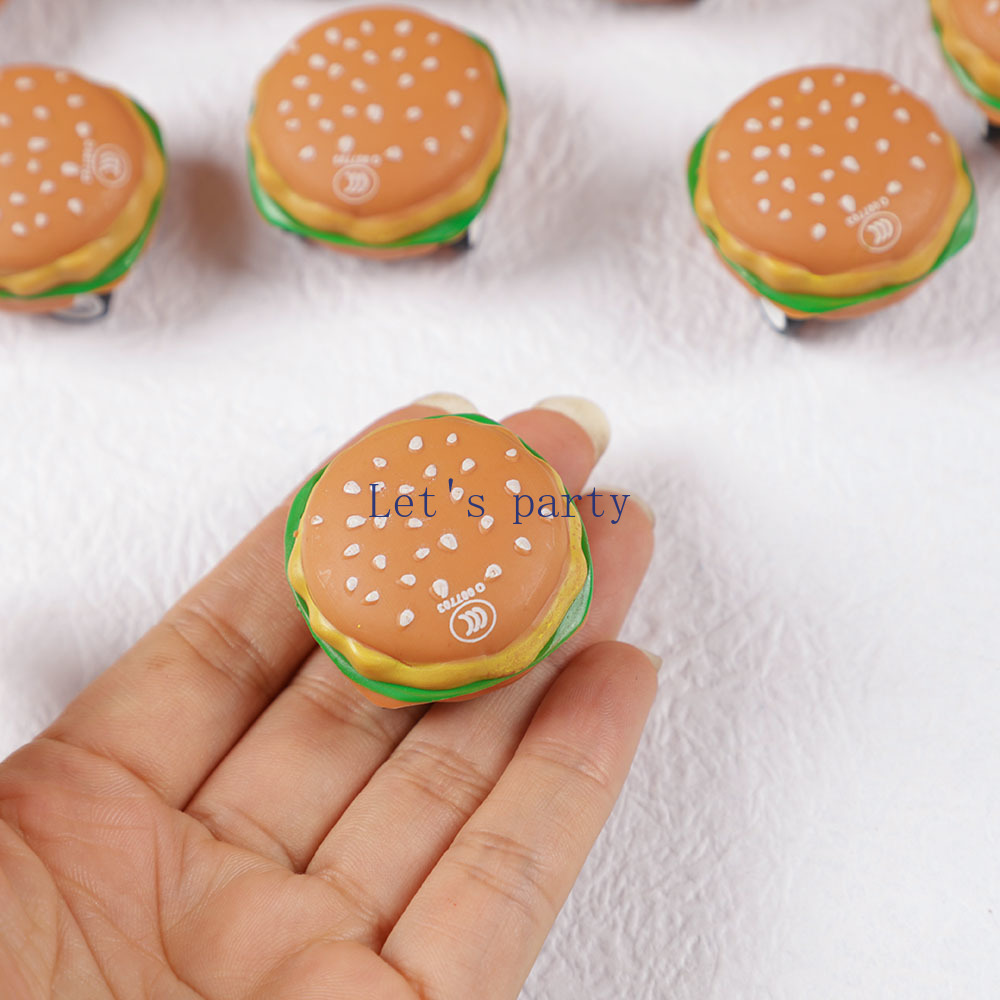15 adet Mini sevimli 3D Burger - Baby Food Toy incelemesi ve fiyatı