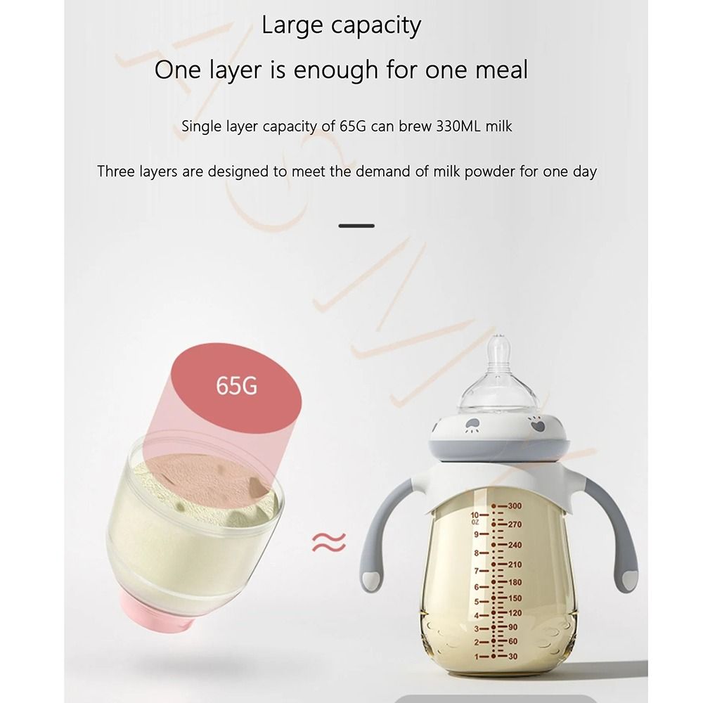 3 Katmanlı Bebek Süt Tozu Kutu - Formula Dispenser Portable incelemesi ve fiyatı