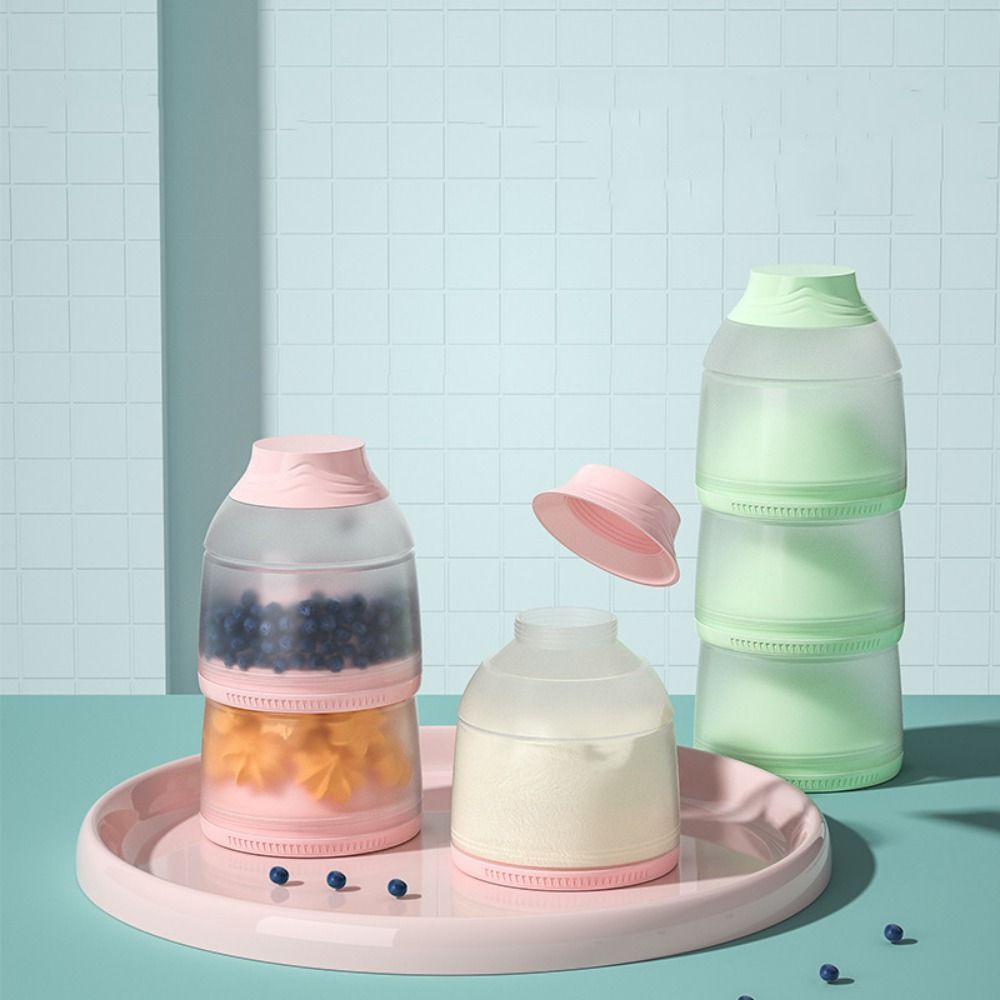 3 katmanlı bebek süt tozu kutu - Baby Food Dispenser incelemesi ve fiyatı