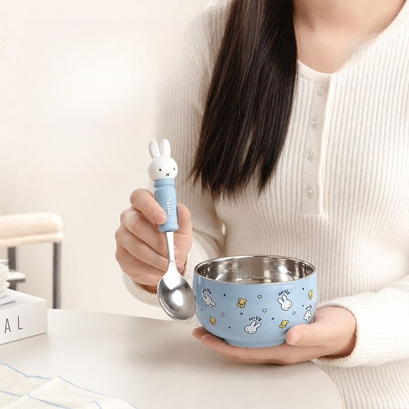 Karikatür Kawaii Miffy Paslanm - Baby Food Japan incelemesi ve fiyatı