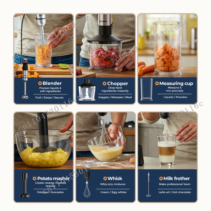 6'sı 1 arada 1200W Güçlü El Bl - Baby Food Cooking Set incelemesi ve fiyatı