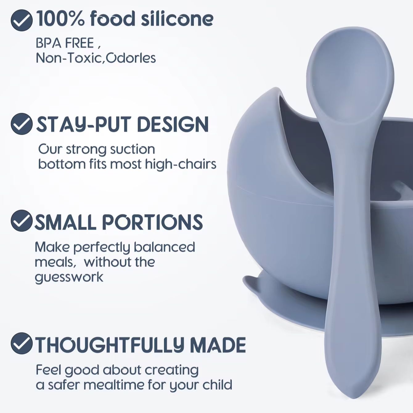 2 adet silikon enayi kase besl - Baby Food Kit incelemesi ve fiyatı