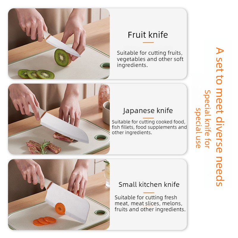 3 Parça Mutfak Bıçağı Seti Pas - Baby Food Cooking Set incelemesi ve fiyatı