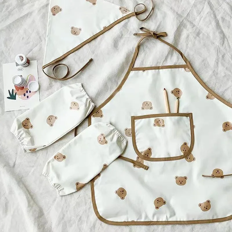 Sevimli Karikatür Çocuk Önlük  - Baby Food Cooking Set incelemesi ve fiyatı