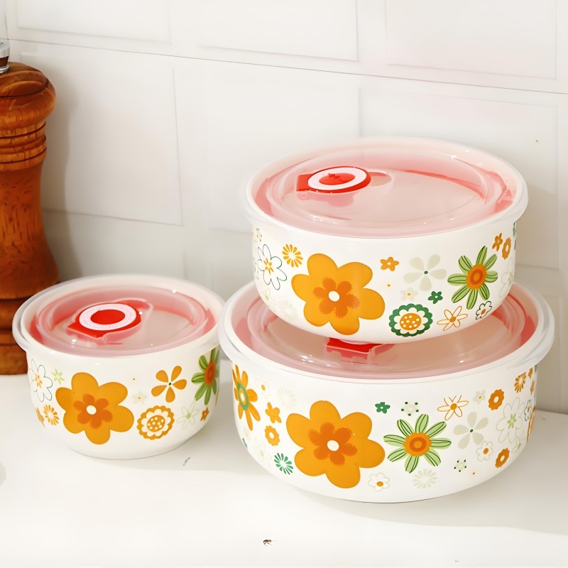 Üç parçalı set, ince kemik çin - Baby Food Japan incelemesi ve fiyatı