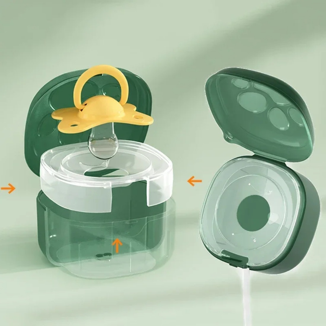 Gıda Sınıfı Silikon Emzik Kutu - Baby Food Pacifier incelemesi ve fiyatı