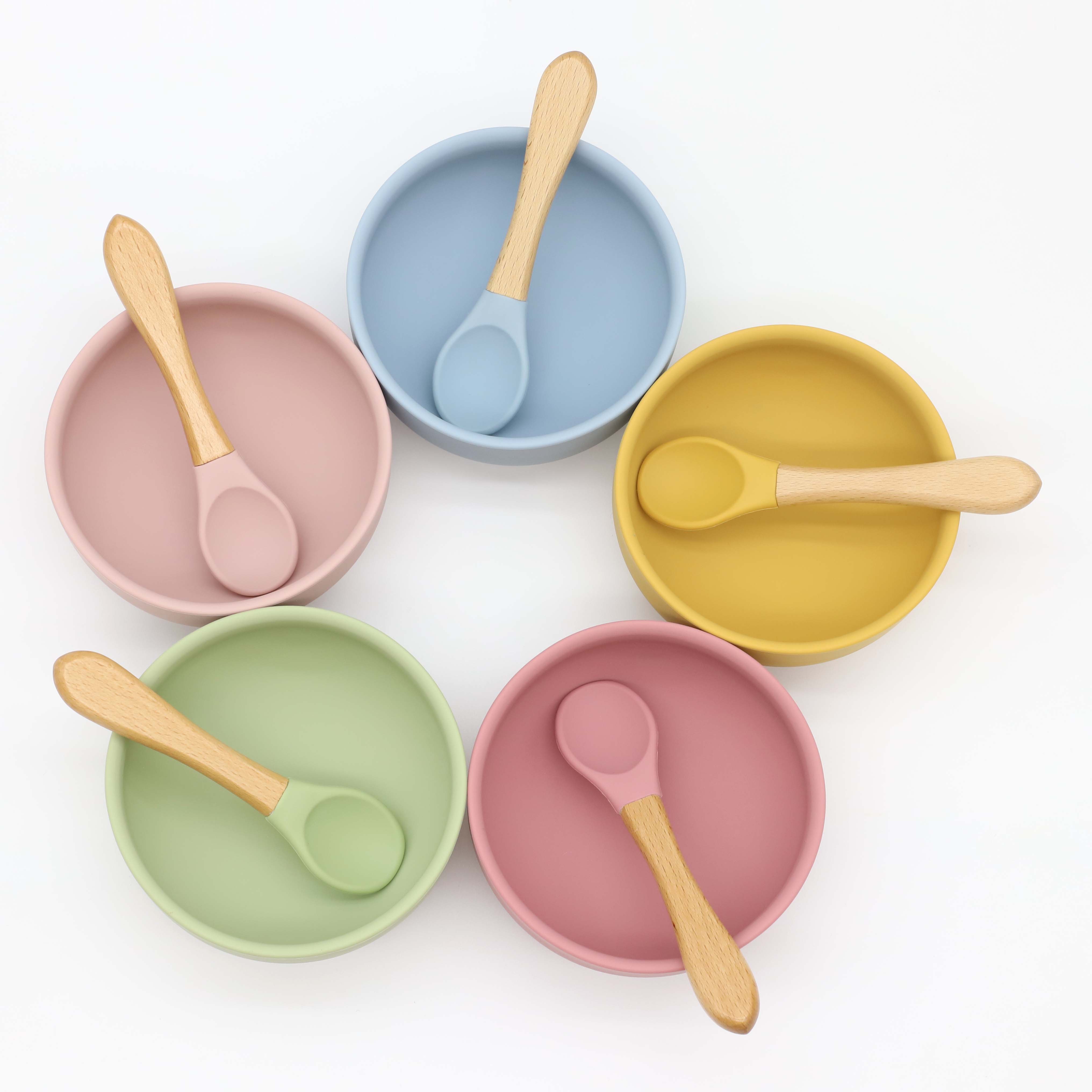 Vakumlu silikon kase, ahşap sa - Baby Food Kit incelemesi ve fiyatı