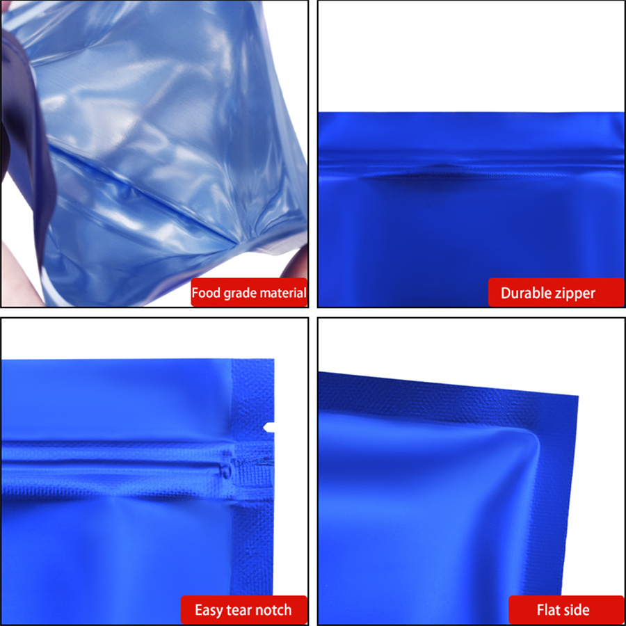 100 adet Mat Mavi Folyo Fermua - Food Pouch Reusable incelemesi ve fiyatı